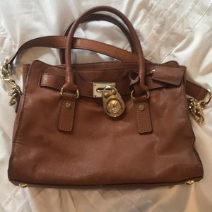 MK bag, inside is a bit worn but outside is good!